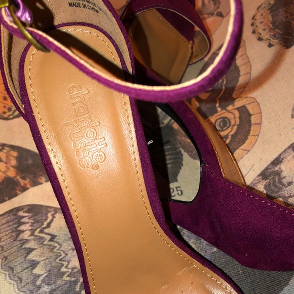 Maroon / Burgundy High Heels 👠 - Picture 5 of 8